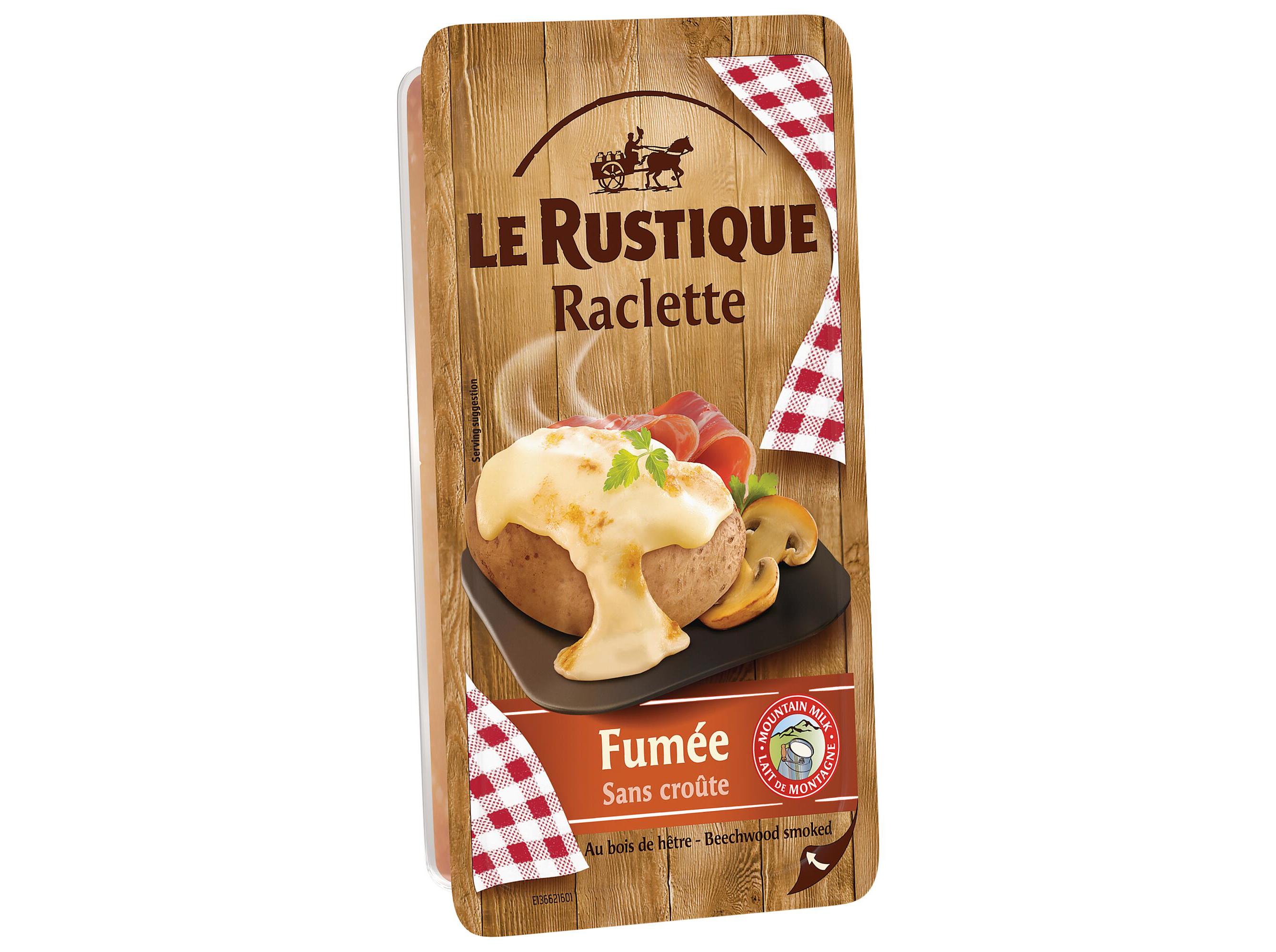 QUEIJO LE RUSTIQUE RACLETTE FUMADA 350G