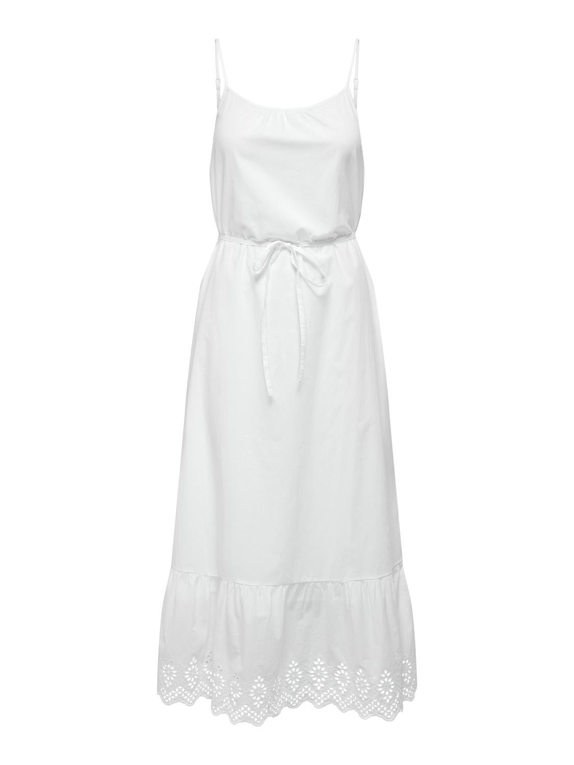 ONLLOU Midikleid Bright White