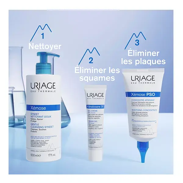 Uriage Xémose PSO Concentrado Calmante para Pele Seca com Psoriásica 150ml