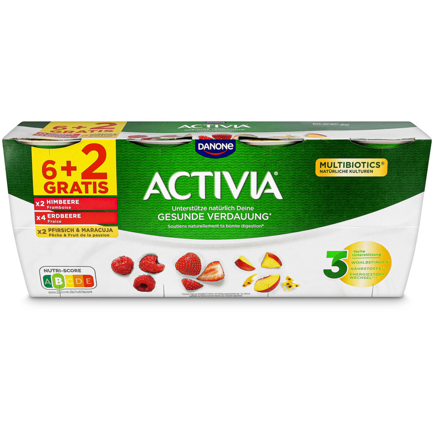 Activia probiotischer Joghurt Fruchtmix 8x115g