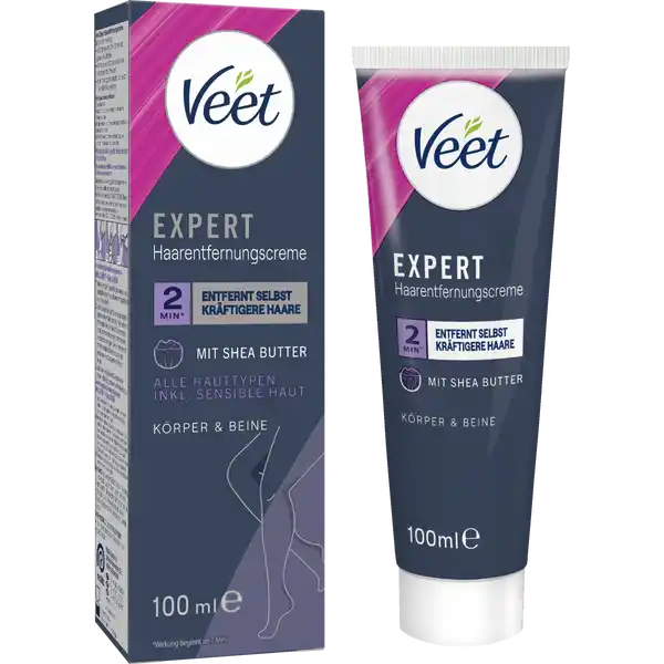 Expert Haarentfernungsceme Körper + Beine