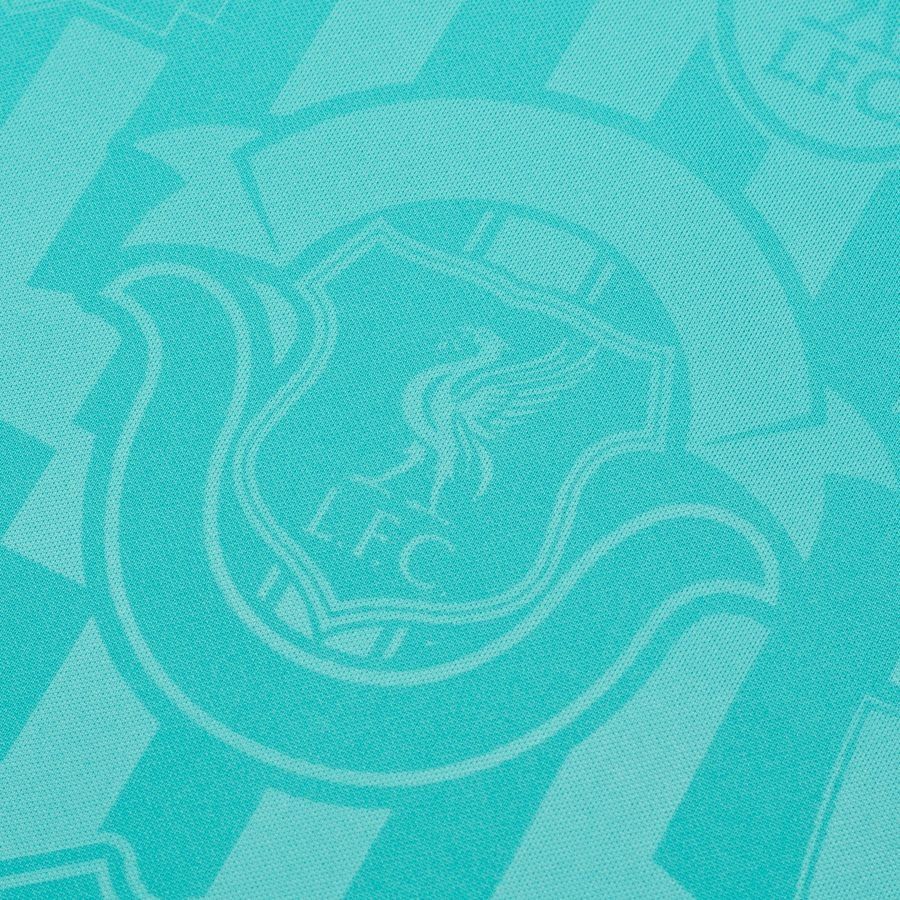 Liverpool T-shirt d'Entraînement Dri-FIT Academy Pro Avant-Match - Bleu/Vert