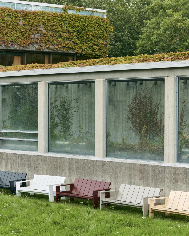 Hay Crate Lounge tuinbank London Fog