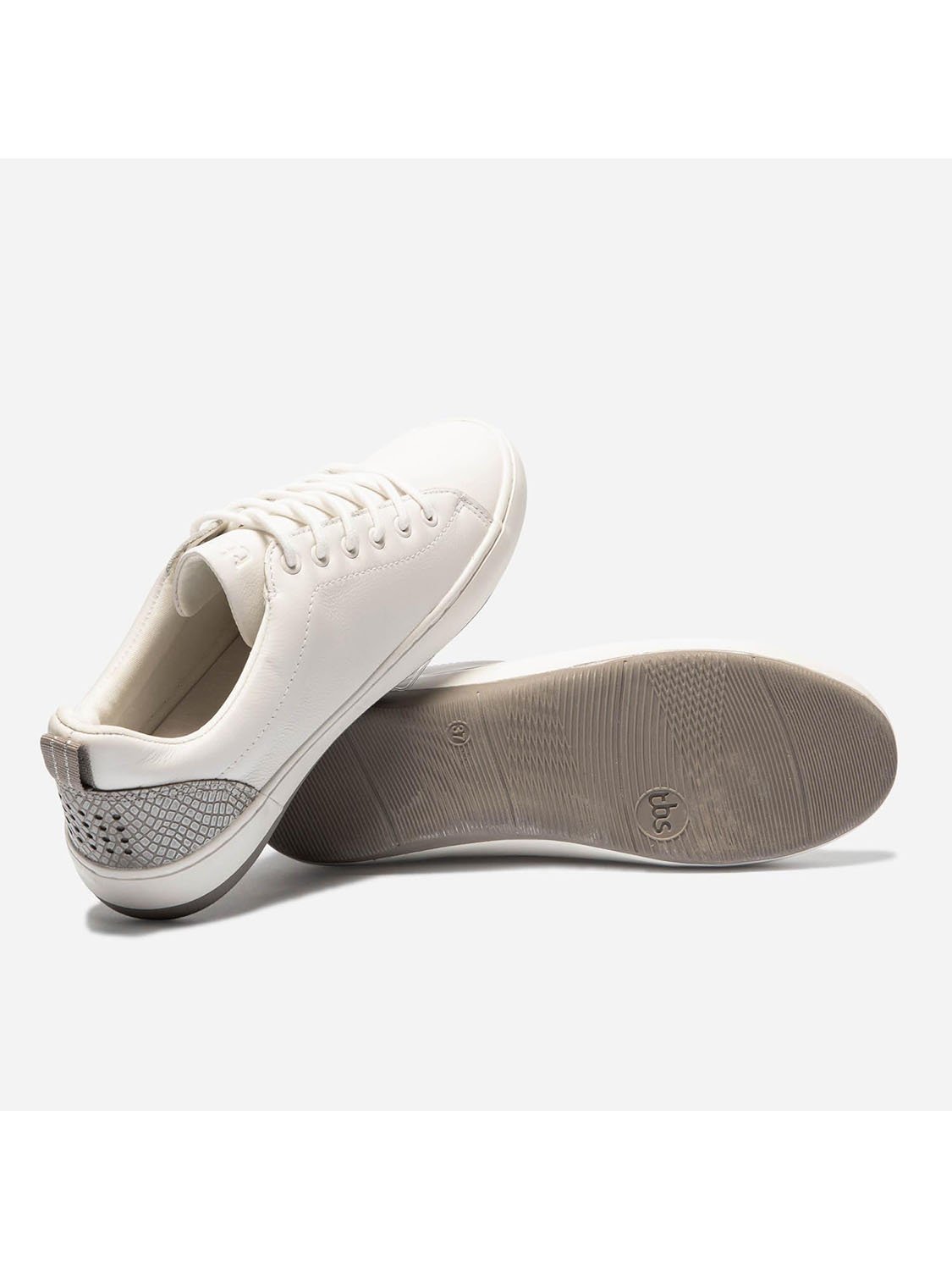 Baskets Femme Dessus Cuir Off White