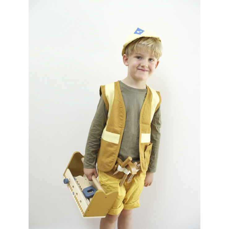 Fabelab Dress-up Builder set - Ochre-Pale Yellow Ochre