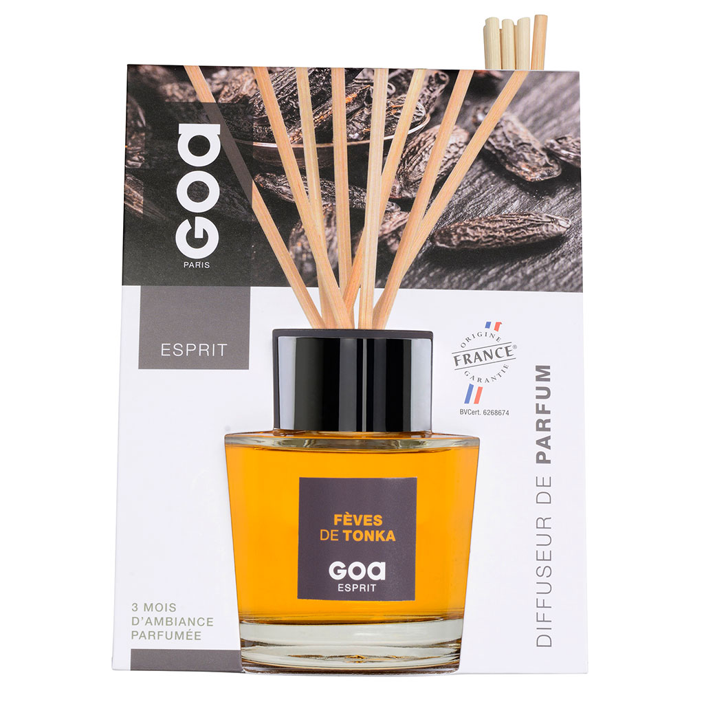 Diffuseur de parfum Fève Tonka 200ml - GOA