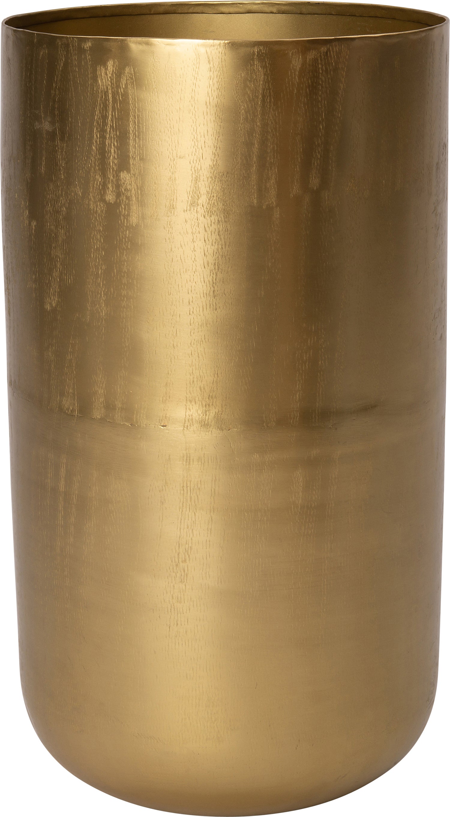 Intratuin vaas Oulu goud D 21 H 38 cm
