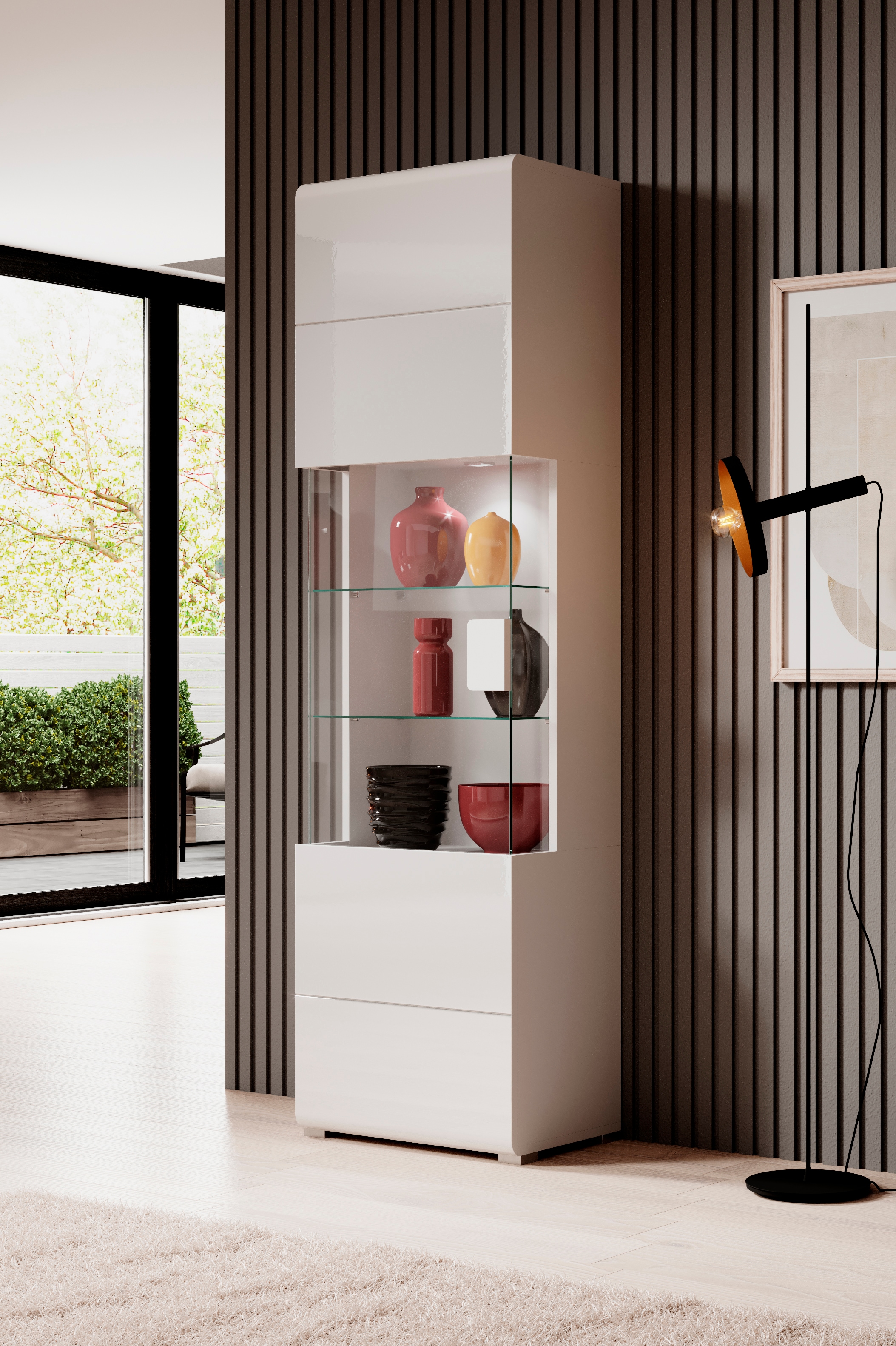 INOSIGN Wohnwand »Toledo,Breite 391cm stilvolle Mediawand ohne Beleuchtung« 5 Stk. tlg.