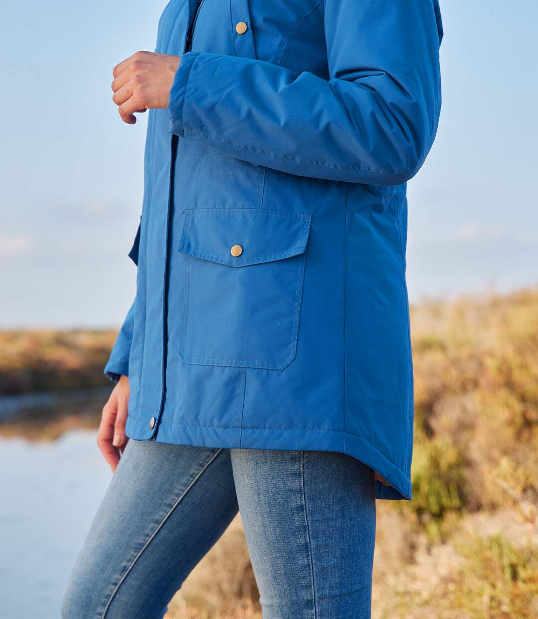 Parka à Capuche Mi-Saison