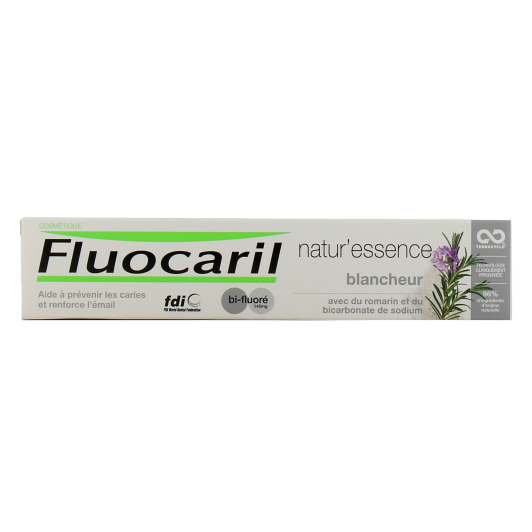 Dentifrice Blancheur Fluocaril Natur'essence - Dents blanches