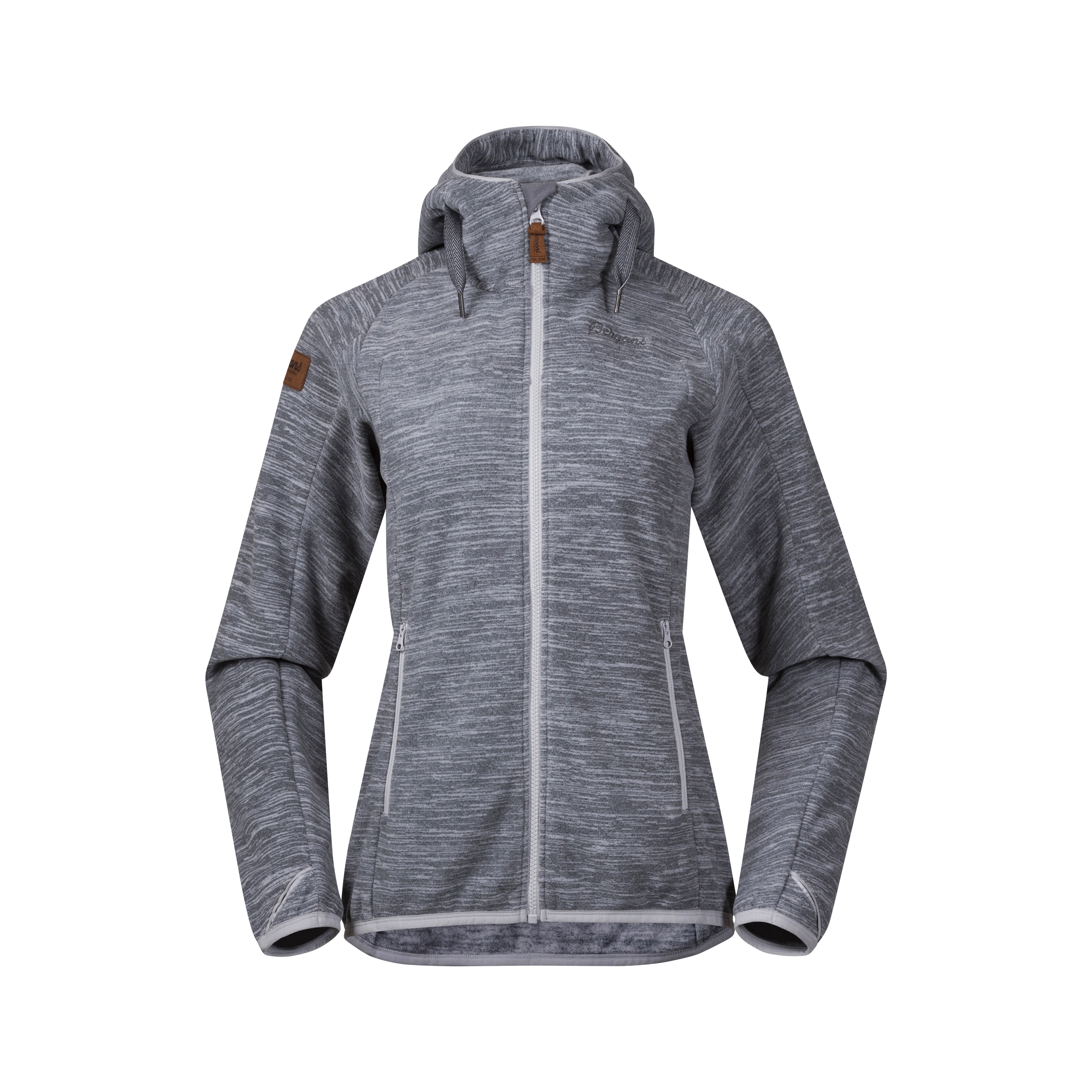 Hareid Fleece W Jacket Aluminium