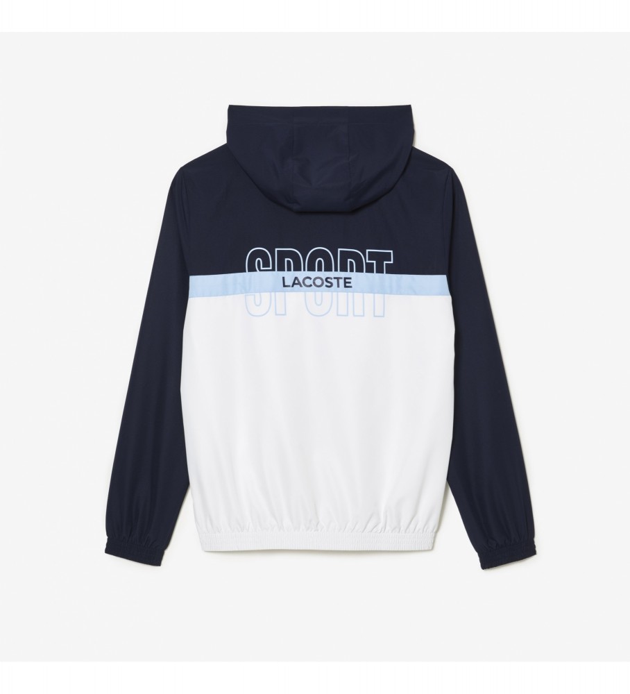 Conjunto de treino Lacoste Tennis corte regular azul