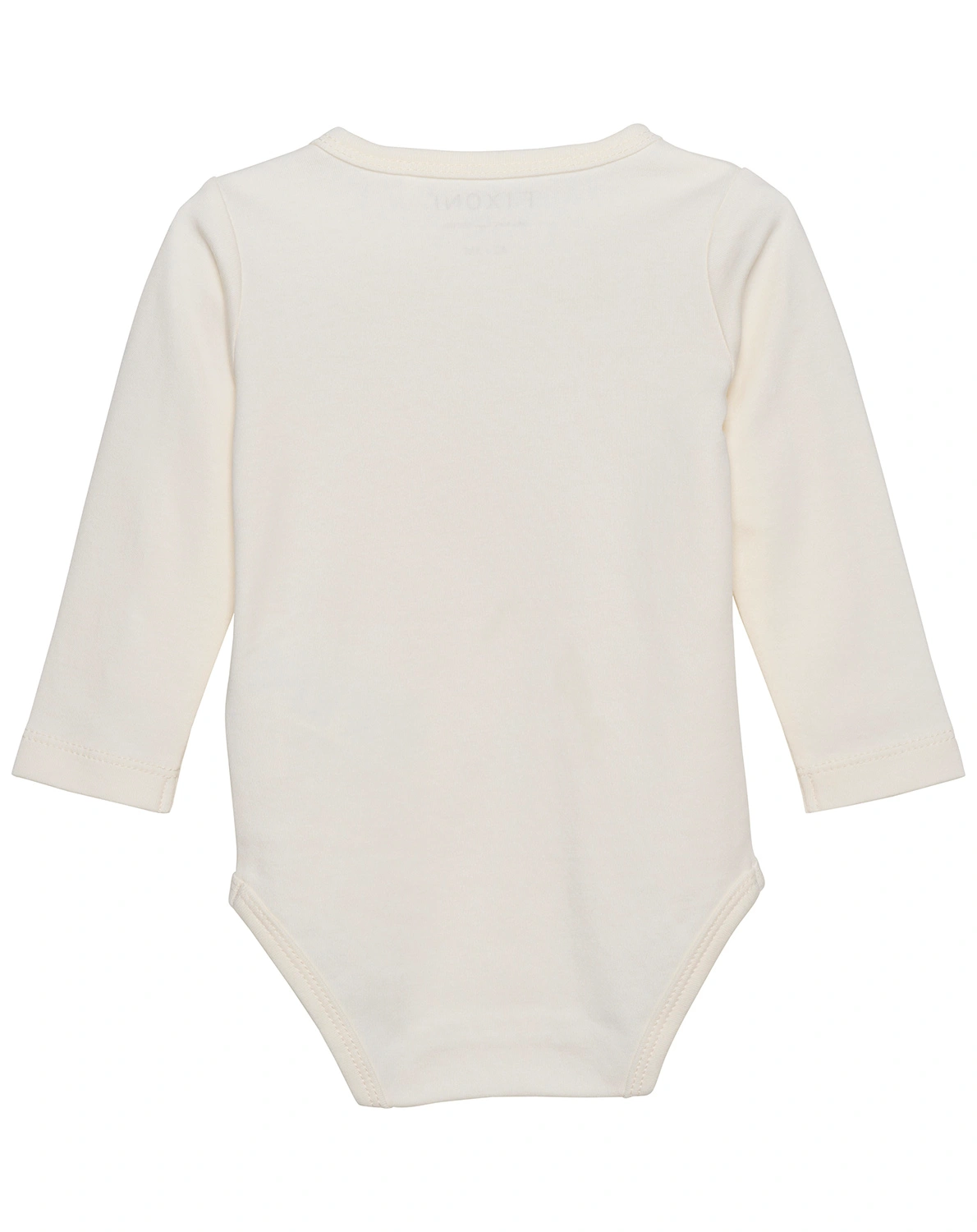 Langarm-Body SOLID COTTON in marshmallow