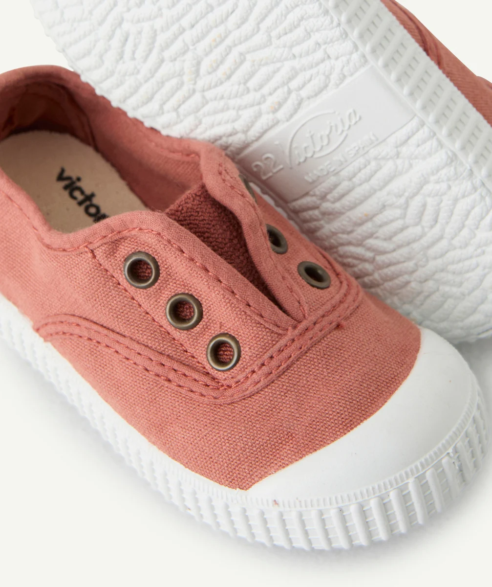 VICTORIACHAUSSURES EN TOILE DE FIBRES RECYCLÉES MARRONS