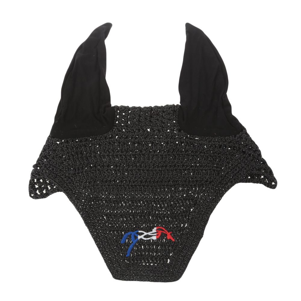 Pénélope GLITTER - Bonnet anti-mouches noir