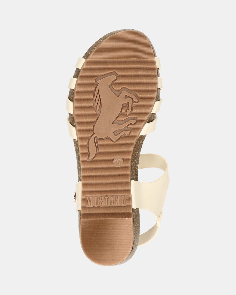 Mustang Sandalen  - ecru