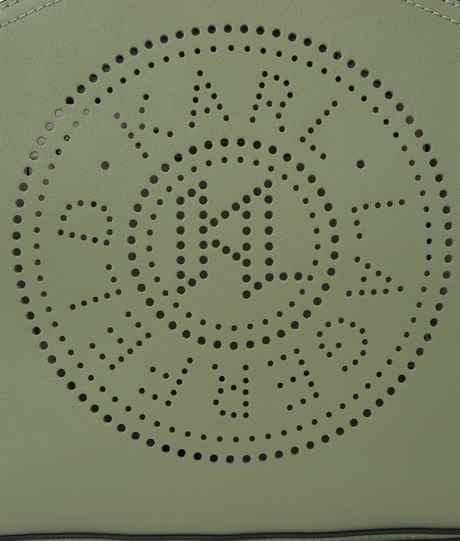 PETIT SAC CABAS PERFORÉ K/CIRCLE - Vert d'huile