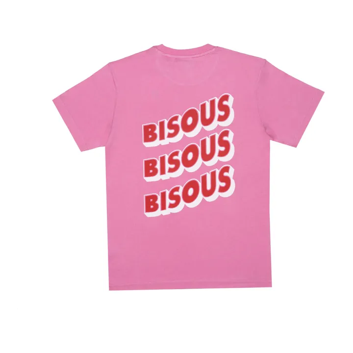 Bisous Skateboards T-shirt Sonics | Rose