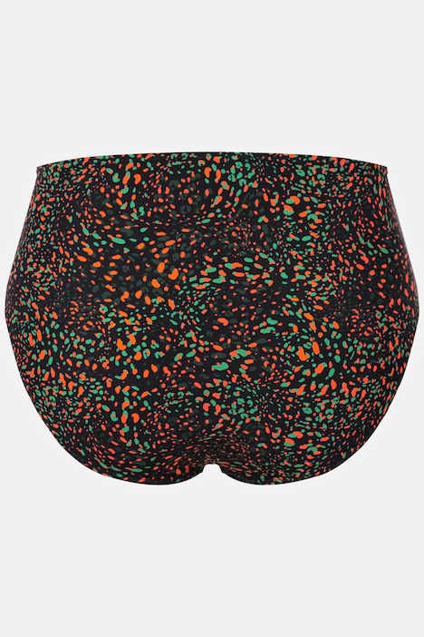 Tankini, Punkte, Quaste, Softcups, längeres Oberteil