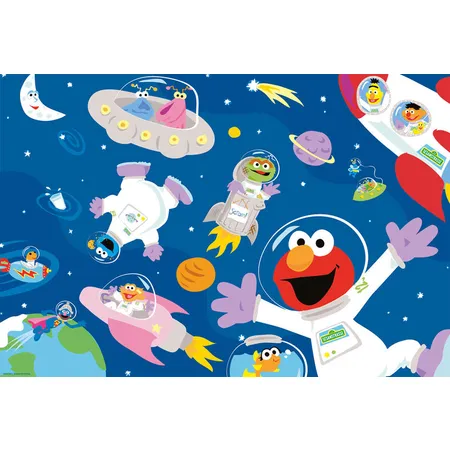 Schmidt Spiele Puzzle - Die Sesamstrasse: Im Weltall, 60 Teile