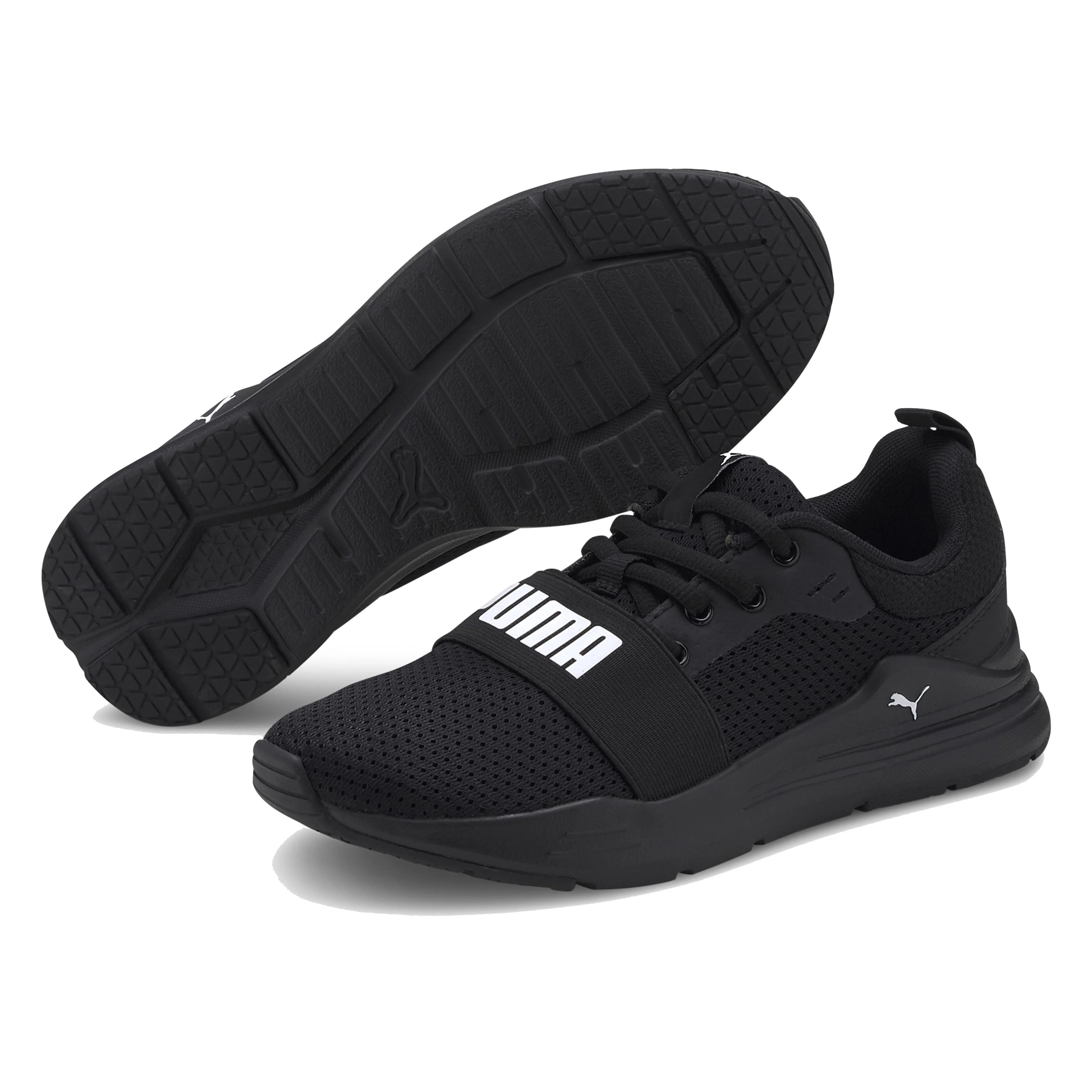 Basket juniorwired run | Noir