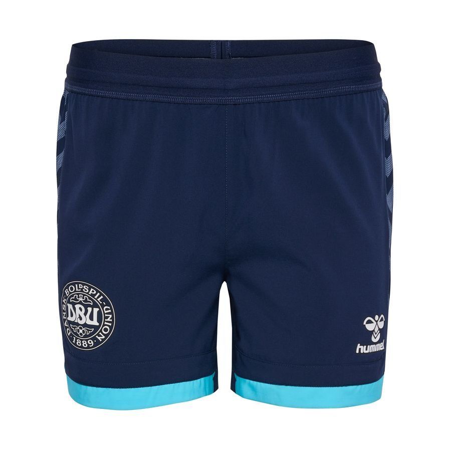 Danemark Short d'Entraînement Pro Woven Coupe du Monde Féminine 2023 - Bleu Marine/Bleu Femme