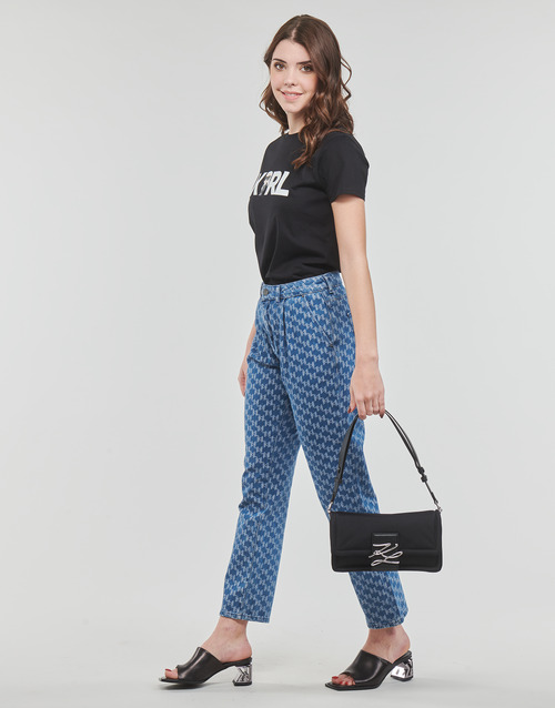 Karl Lagerfeld - TAPERED MONOGRAM JCQ DENIMS Azul