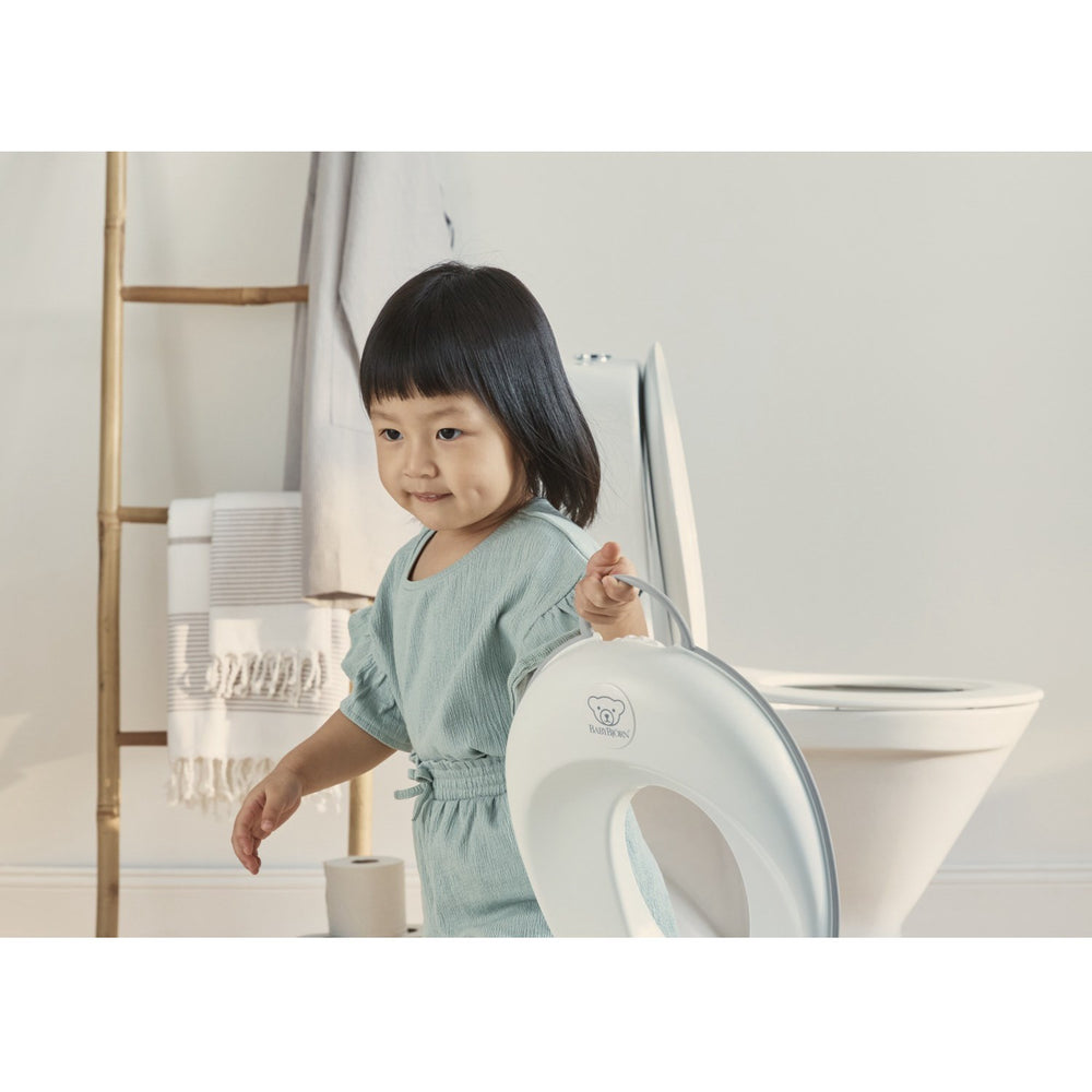 Køb BabyBjörn White/Grey Toiletsæde