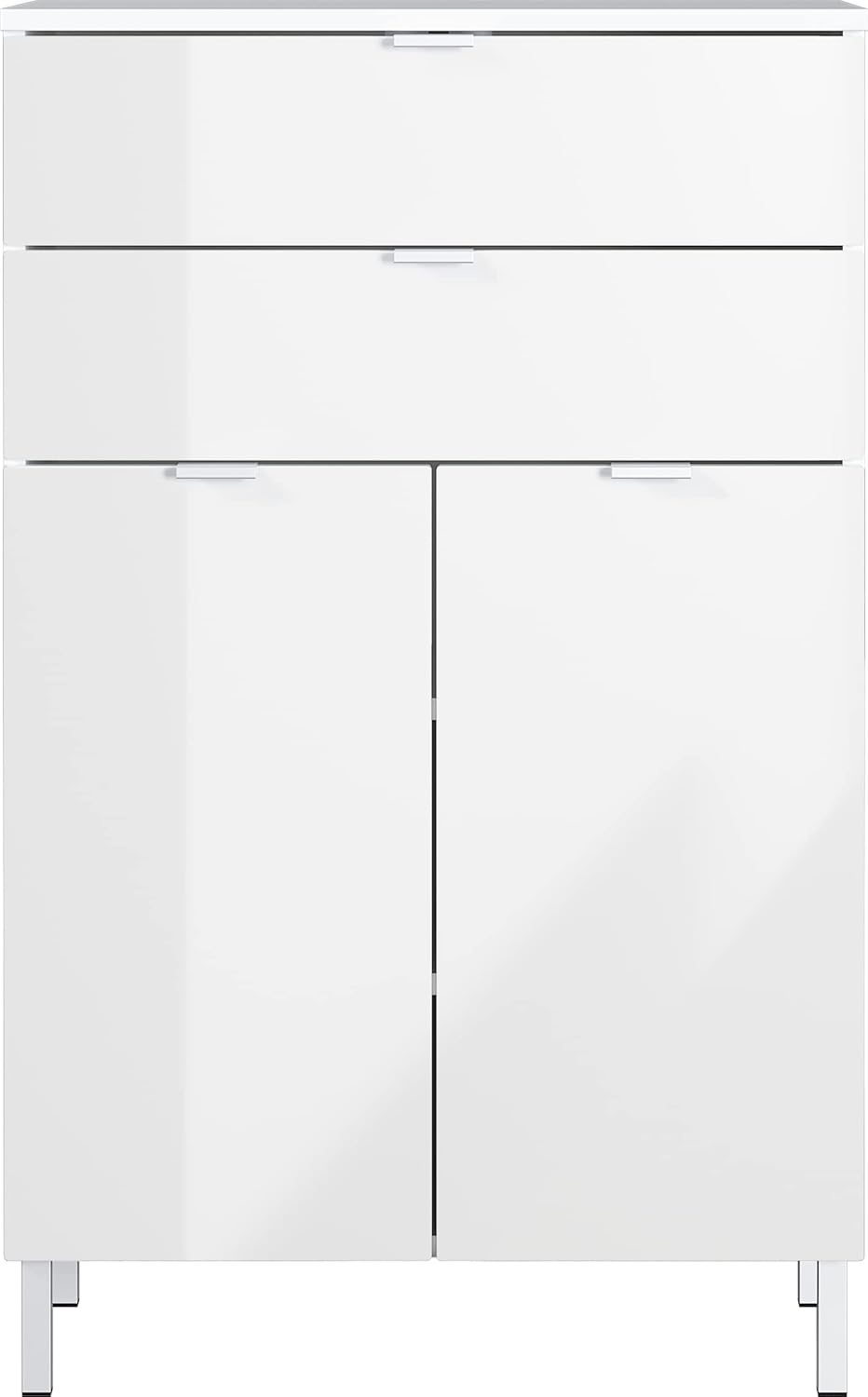 GERMANIA DIE MÖBELMACHER Kommode, Weiß, 60 x 97 x 34 cm
