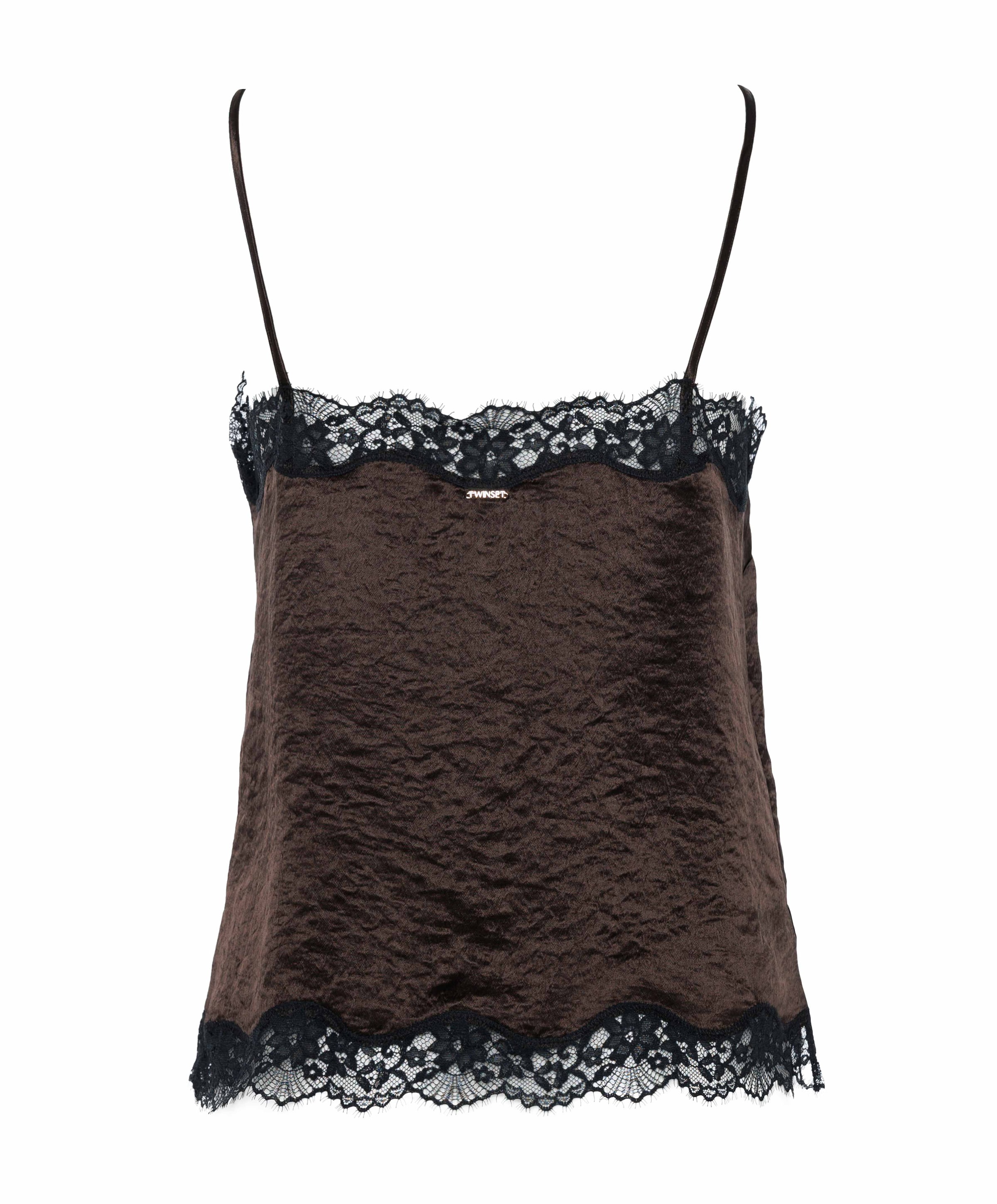 Twinset Dames top bruin