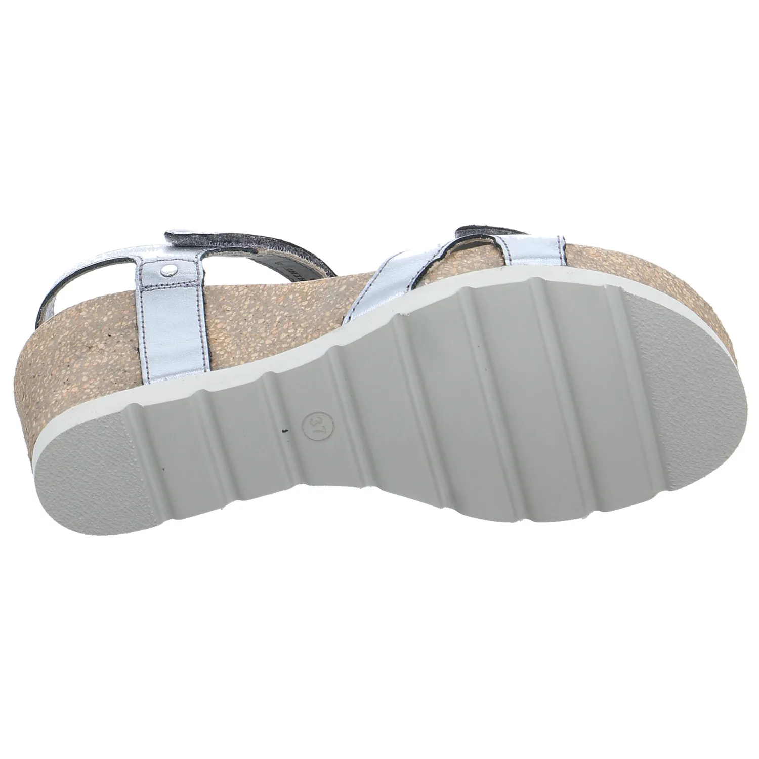 PANAMA JACK Bio-Sandalette Anthrazit Leder