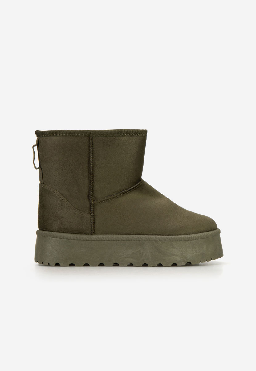 Bottes de neige femme vert Zadra V5