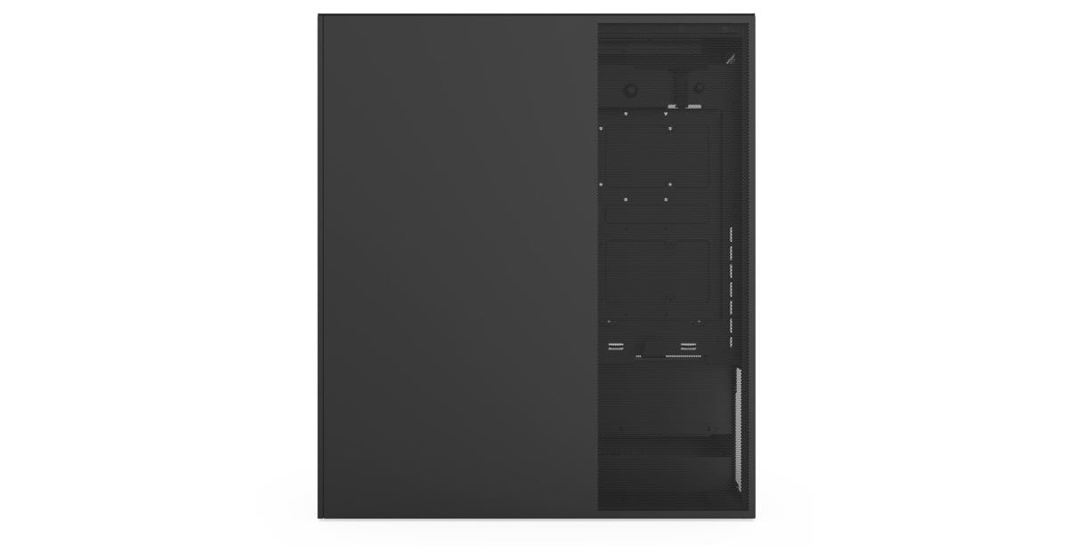 NZXTH7 Flow (2024) midi tower behuizing  (Zwart | 2x USB-A | 1x USB-C | Tempered Glass)