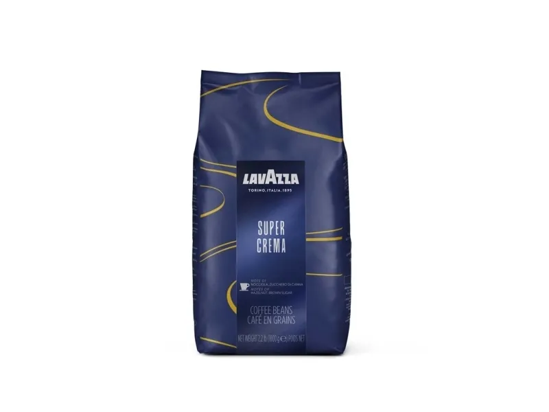 Lavazza Espresso Super Crema 1000g - kaffebønner - (6 poser)