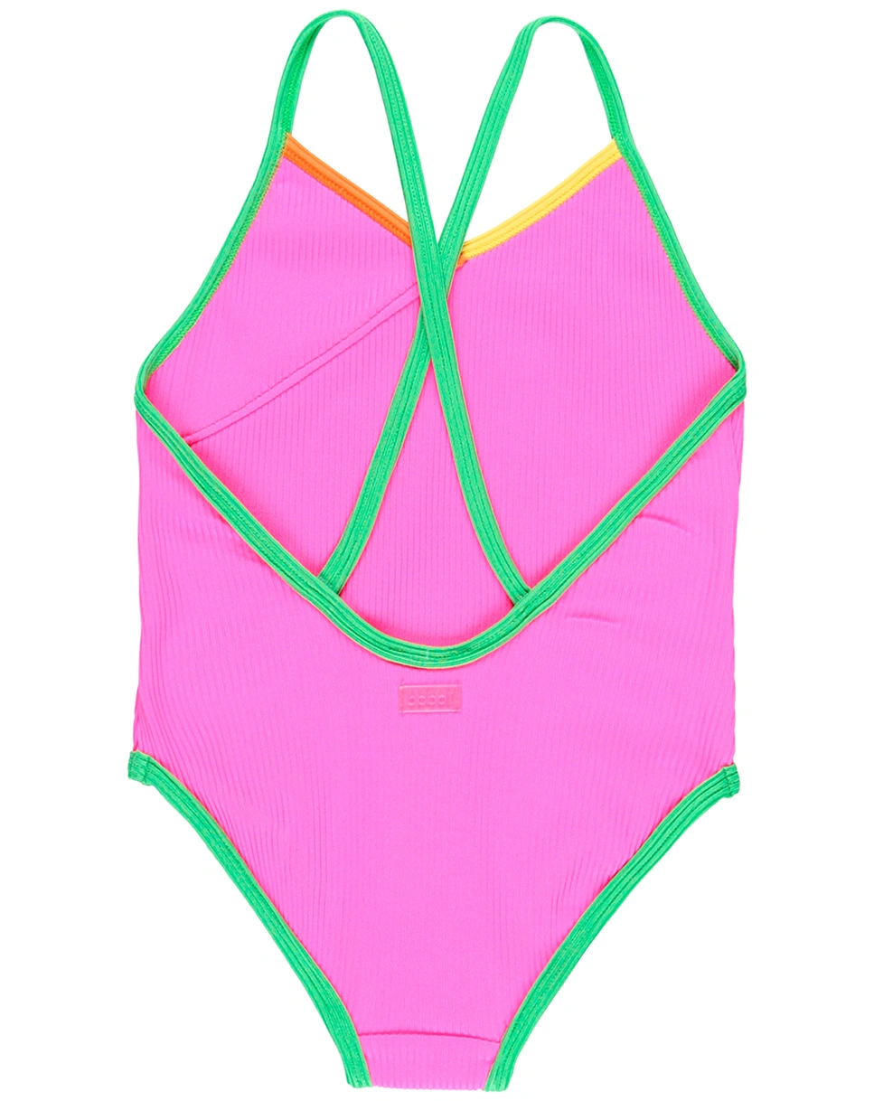 Badeanzug GOOD VIBES in pink