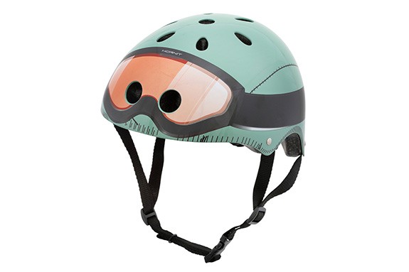 Capacete infantil Mini Lids Hornit Commander tamanho P
