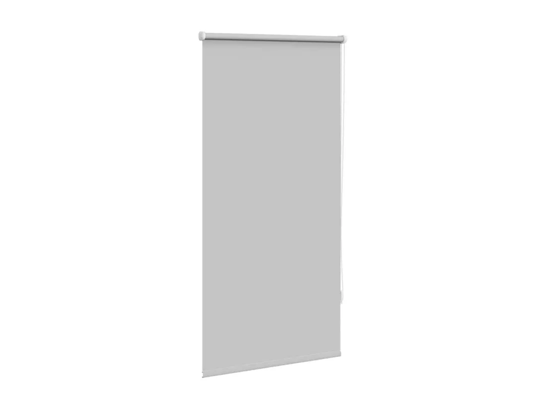 Store enrouleur occultant gris 60 x 120 cm