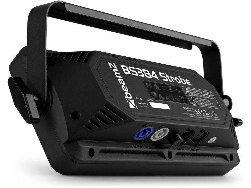 BeamZ Stroboskop BS384 Leistungsstarkes LED Stroboskop mit DMX