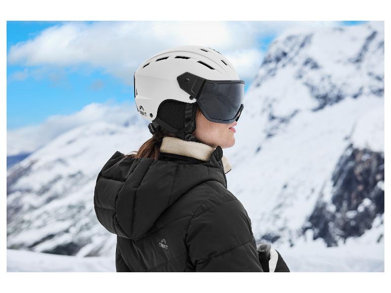 Skihelm met fotochromatische skibril Premium