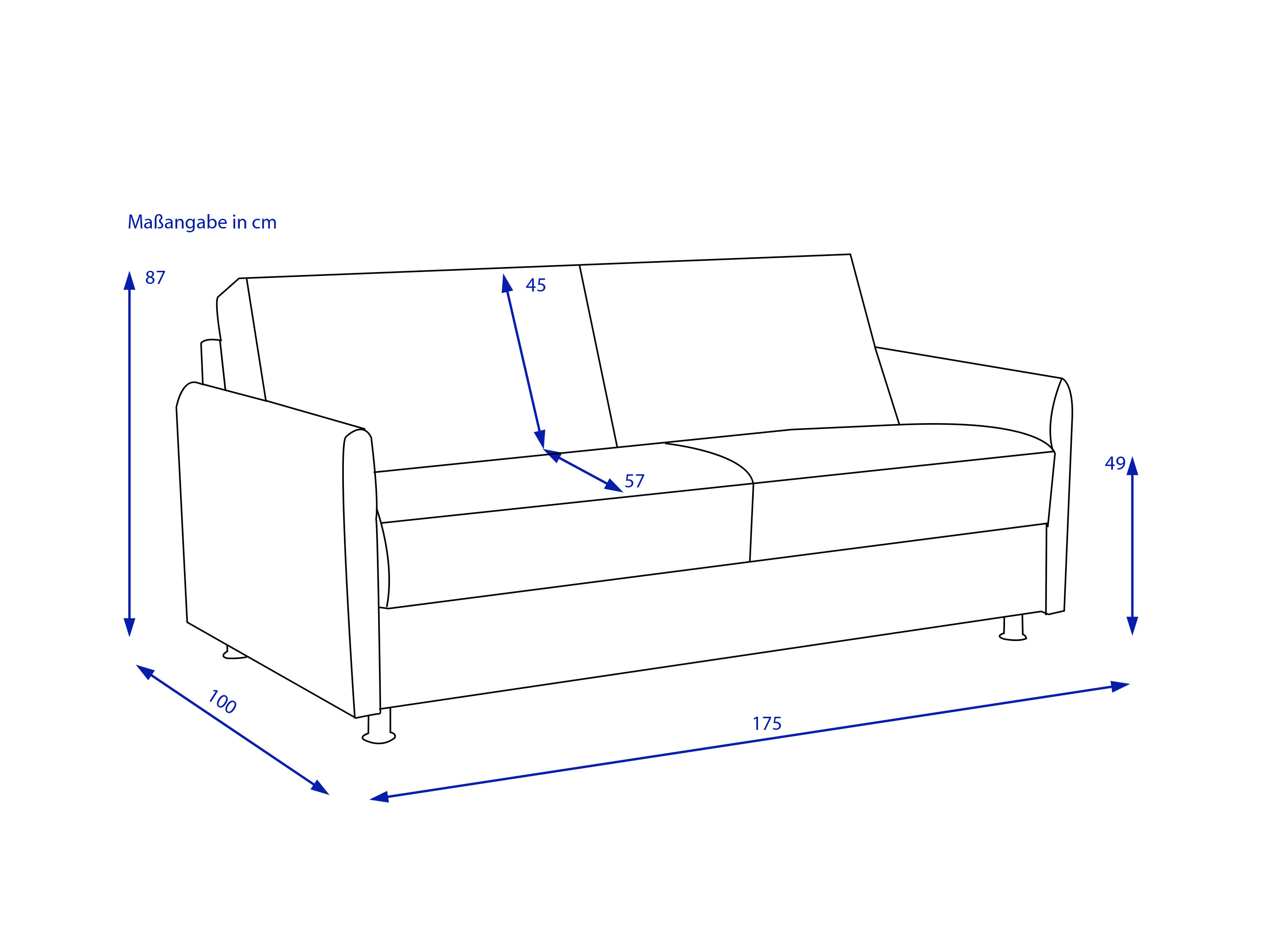 Schlafsofa Rolf Weber BAUNACH