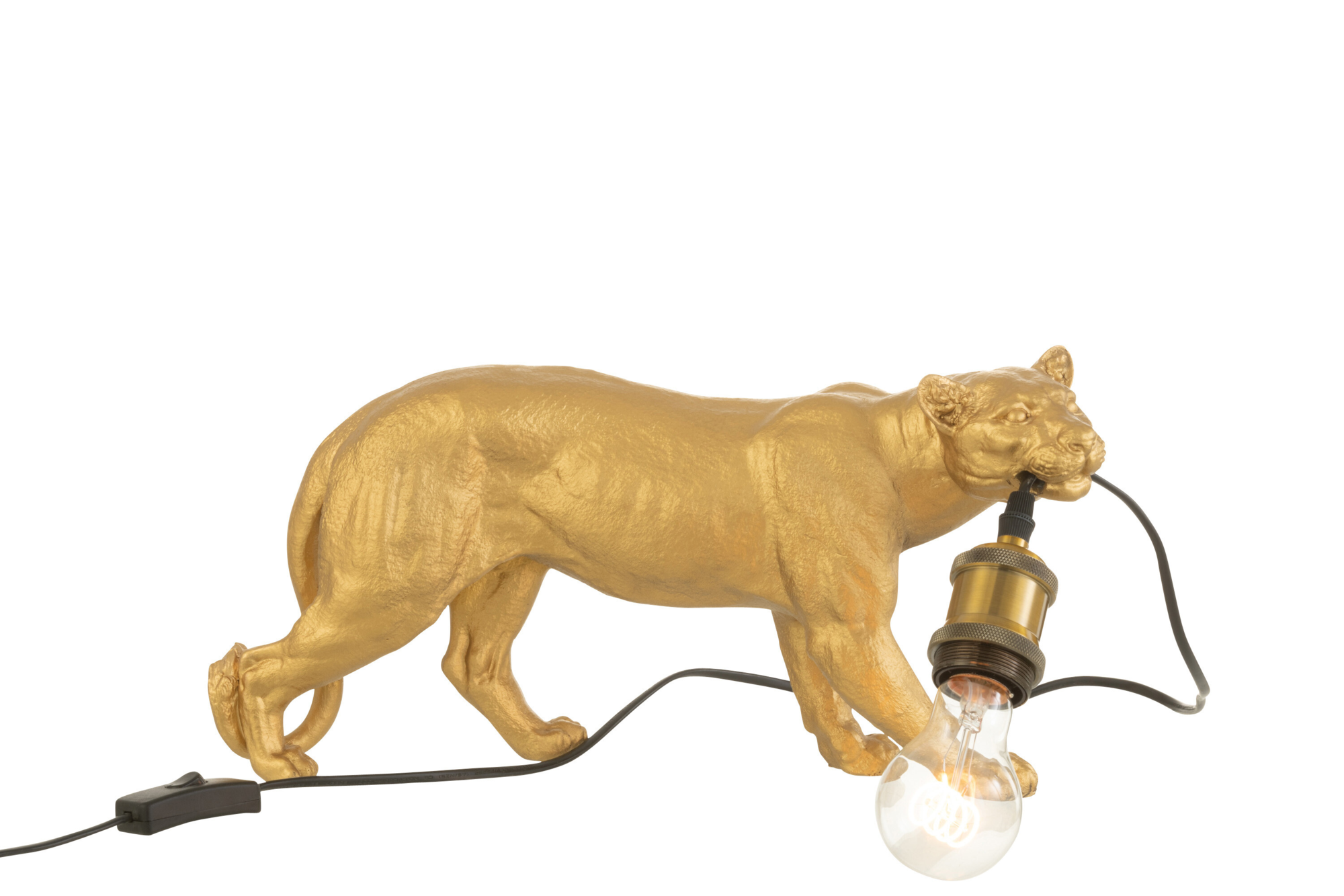 Tafellamp Puma goud Small