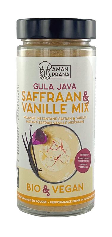 Amanprana Gula Java Saffraan & Vanille Bio (230 gr)