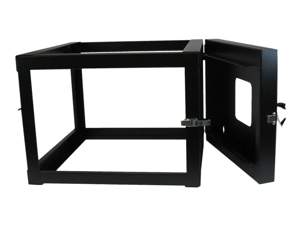StarTech.com 6U Hinged Open Frame Wall Mount Network Rack - 4-Post 22