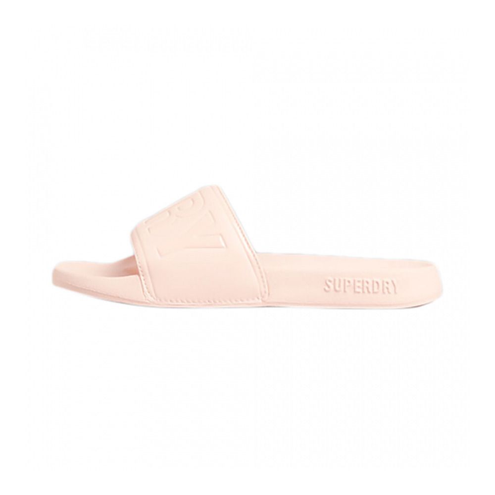 Superdry CODE CORE POOL SLIDE - Sandales Femme pink pesca