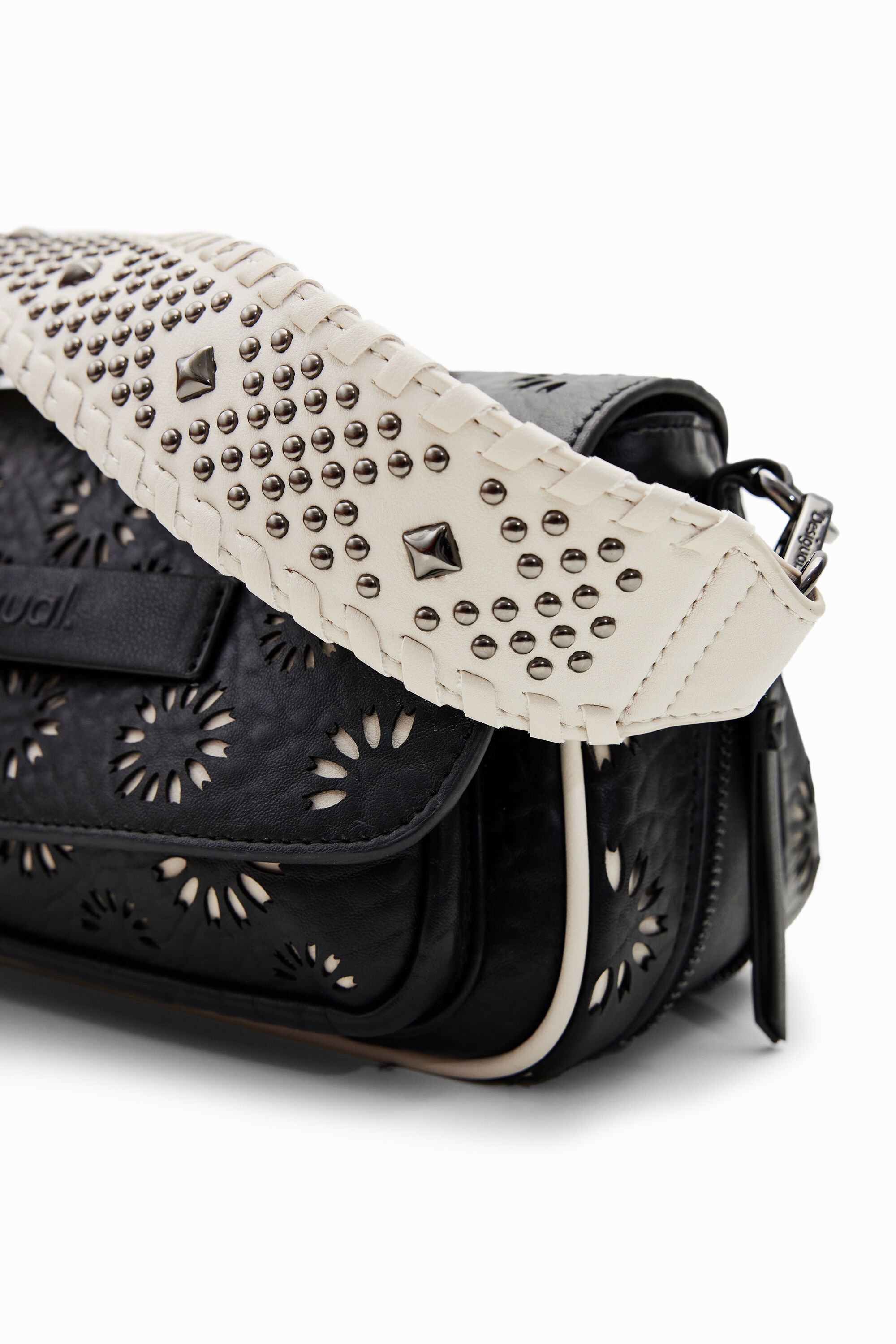 Sac à bandoulière moyen estampé