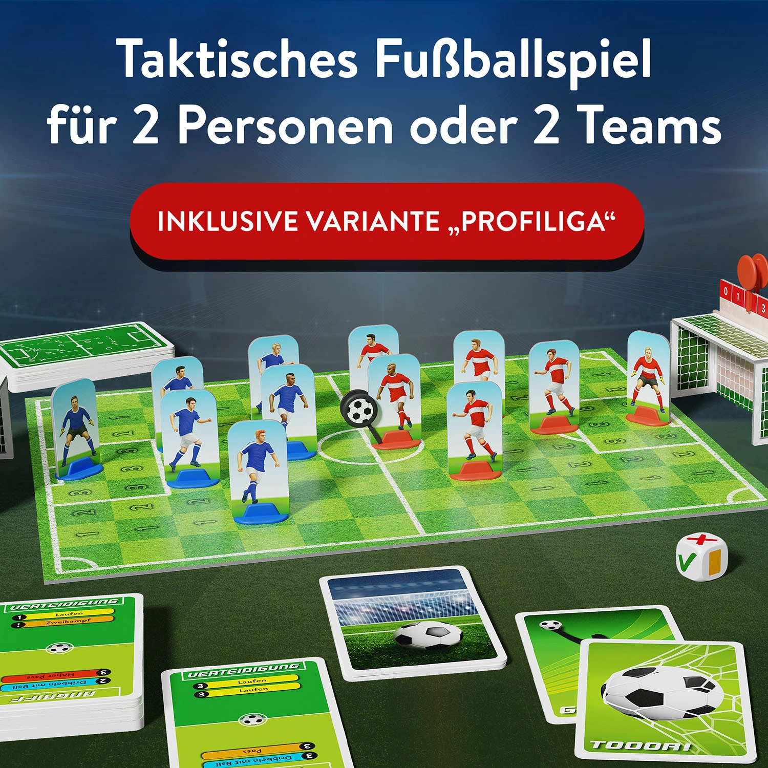 Brettspiel KICKER - FUßBALL DUELL