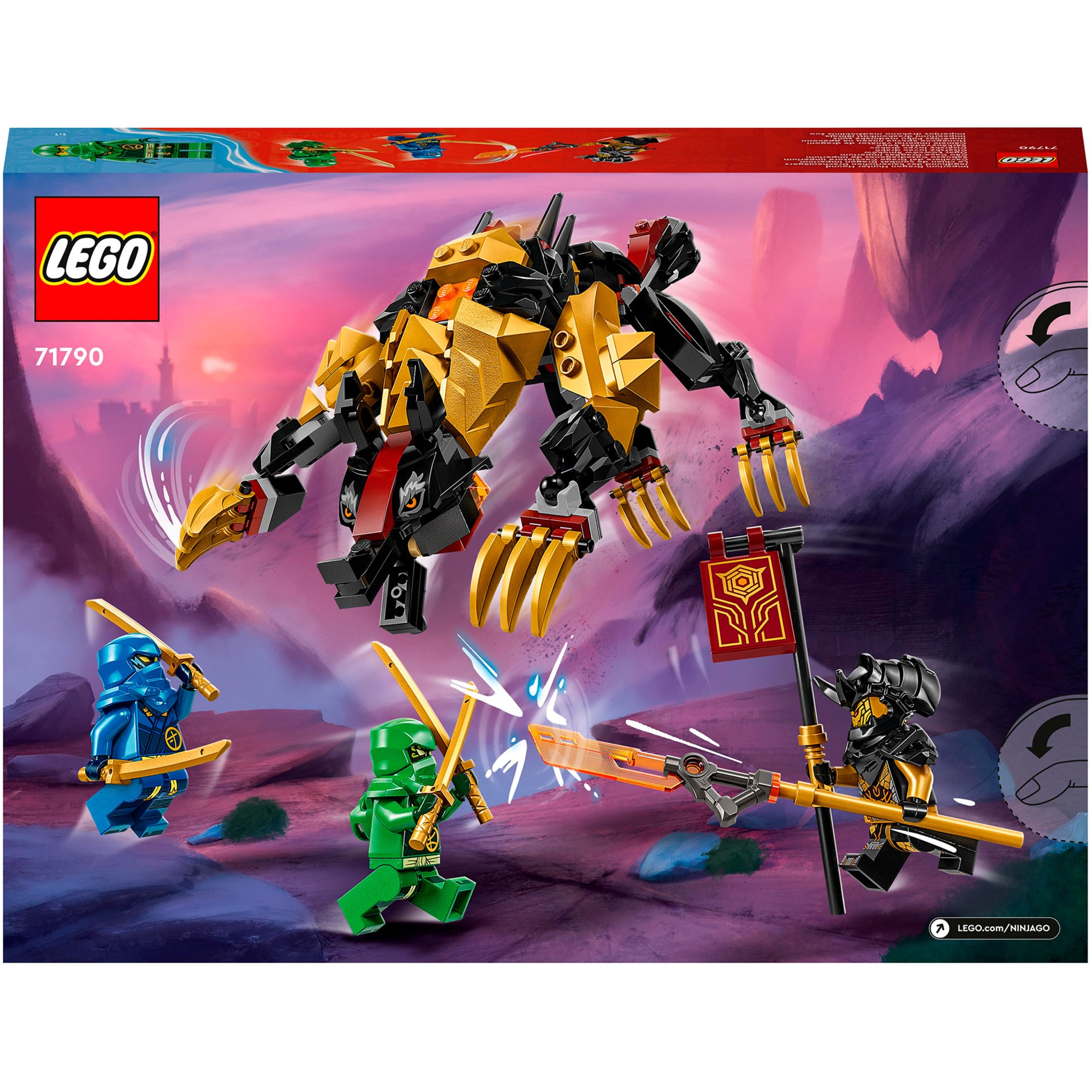 LEGO Konstruktionsspielzeug Ninjago Jagdhund des kaiserlichen Jägers