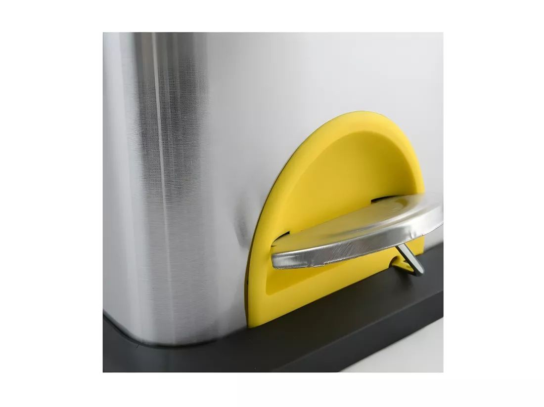 Poubelle à pédale Tri sélectif Inox 3x20L MSV