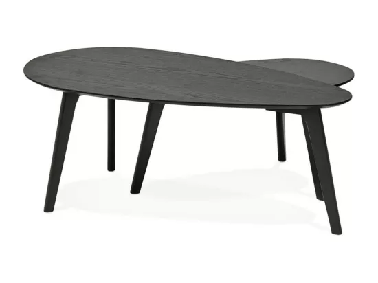 Lot de 2 Tables Gigognes Design 