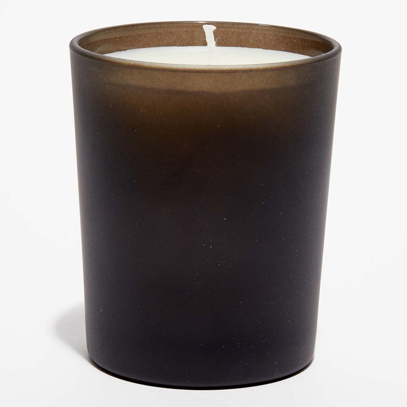 Hypsoé Bougie parfumée verre coloré dépoli Pignon de Pin - 1 mèche 50h